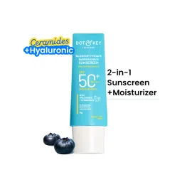 Dot & Key Blueberry Hydrating Barrier Repair Face Sunscreen SPF 50+ PA++++ - 100% No White Cast-picture-28