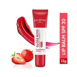 DOT & KEY Gloss Boss Vitamin C+E Tinted Lip Balm with SPF 30 12 g - Strawberry Crush-picture-20