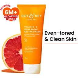 dot & key Vitamin C + E Super Bright Gel For Glowing And Brightening Skin |All Skin Type | Face Wash-picture-17