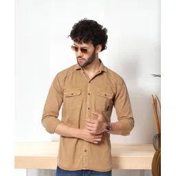 Men Regular Fit Solid Casual Shirt-image-37