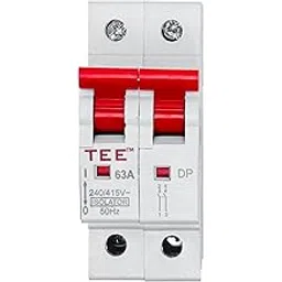 Double Pole MCB Isolator Overload & Surge Protection | 10-Year Warranty | Durable Polycarbonate Housing | C-Curve 240-V (Standard Size, White) (MCB DP ISOLATOR 40 AMP)-picture-19