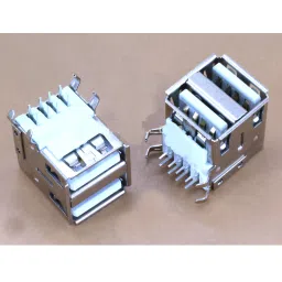 Double USB Type A Female Solder Jacks Connector PCB Socket (Pack of 5)-picture-12