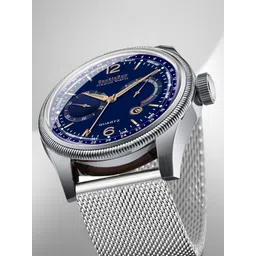 DOUBLERUN Men Dial & Bracelet Style Straps Analogue Multi Function Watch H05N8004-image-16