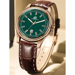 DOUBLERUN Men Dial & Leather Straps Analogue Multi Function Watch H05N6016-image-45