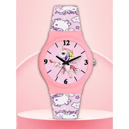 DOUBLERUN Unisex Kids Dial & Bracelet Style Straps Analogue Multi Function Watch-picture-45