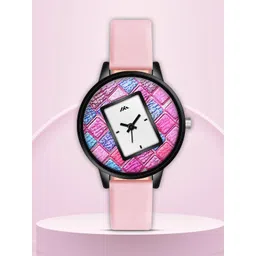 DOUBLERUN Women Dial & Leather Straps Analogue Multi Function Watch-picture-28