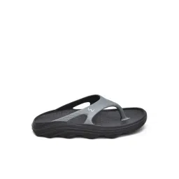 Doubleu Men's Black & Light Grey Flip Flops-picture-26