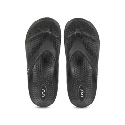 Doubleu Men's Black Flip Flops-picture-27