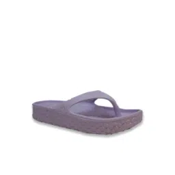 Doubleu Women's Lilac Flip Flops-picture-10