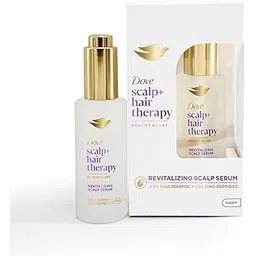 Dove Scalp + Hair Therapy Density Boost Revitalizing Scalp Serum with active ingredients 2.5% Niacinamide and 1.5% Zinc-peptides for visibly denser hair growth-picture-45
