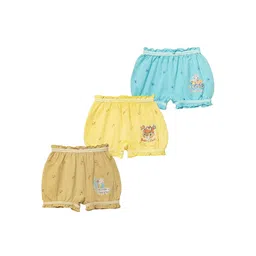 Dowin Kids Pack Of 3 Pure Cotton Assorted Bloomers Briefs-picture-41