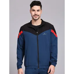 Dpassion Colourblocked Lightweight Sporty Jacket-picture-35