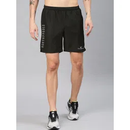 Dpassion Men Black Running Sports Shorts-picture-15