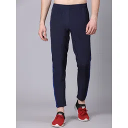 Dpassion Men Colour-Blocked Track Pants-picture-16
