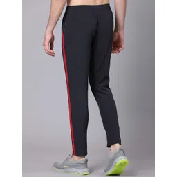 Dpassion Men Colour-Blocked Track Pants image 2