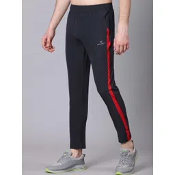 Dpassion Men Colour-Blocked Track Pants image 3