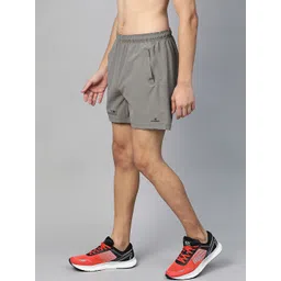 Dpassion Men Grey Running Sports Shorts image 3