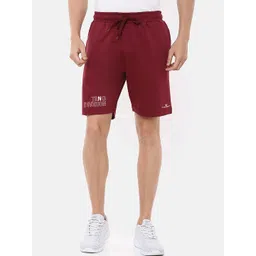 Dpassion Men Maroon Running Sports Shorts-picture-34