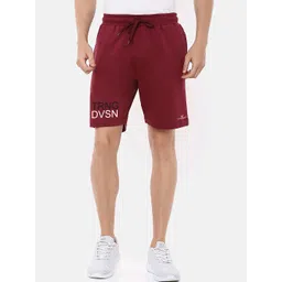 Dpassion Men Maroon Running Sports Shorts-picture-35