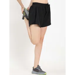 Dpassion Women High-Rise Running Sports Shorts-picture-23
