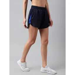 Dpassion Women Striped Rapid-Dry Running Sports Shorts-picture-22