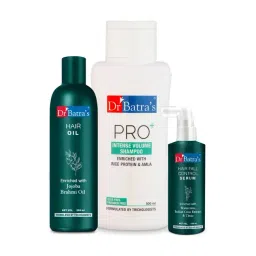 Dr. Batra's Hair Fall Control Serum, Pro+ Intense Volume Shampoo & Hair Oil-picture-23