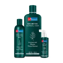 Dr. Batra's Hair Vitalizing Serum, Normal Shampoo & Hair Fall Control Oil-picture-17
