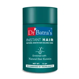 Dr. Batra's Instant Hair Natural Keratin Hair Building Fibre Dark Brown - 12 gm-picture-25