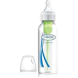 Dr. Brown's Options Standard Neck Feeding Bottle (250 Ml, Pack of 1, White)-image-4