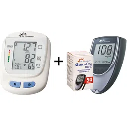 Dr. Morepen Dr Morepen B P MONITOR BP 09 with Dr Morepen BG 03 Gluco One Glucometer, 50 Strips Healthcare Combo Bp 09 and BG 03 Bp Monitor-picture-22