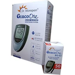 dr. morepen BG-03 Glucometer with 50 strips Glucometer-picture-16