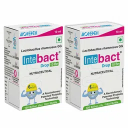 Dr. Morepen Intebact Drop 10 Bn Probiotic,  10 ml  Unflavoured (Pack of 2) -picture-18
