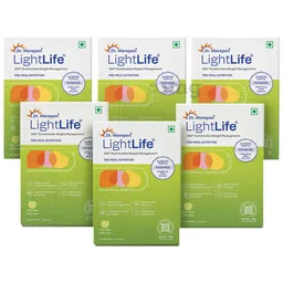 Dr. Morepen LightLife Pre-Meal Nutrition, 10 sachets/pack Green Apple (Pack of 6)-picture-18