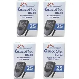 Dr. Morepen GLUCO ONE BG-03 100 Glucometer Strips-picture-38