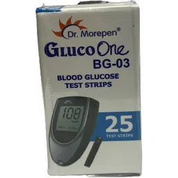 Dr. Morepen GLUCO ONE BG-03 25 Glucometer Strips-picture-39