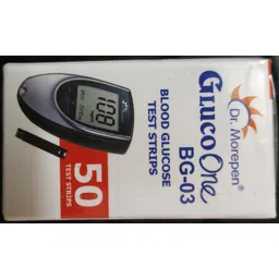 Dr. Morepen GLUCO ONE BG-03 50 STRIPS Glucometer Lancets-picture-15