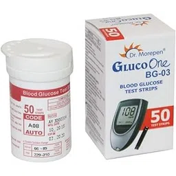 Dr. Morepen Gluco one BG03 50 strips with life rehabs 50 lancets Health Care Appliance Combo-picture-30