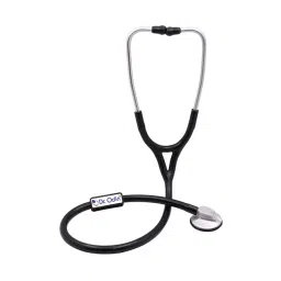 Dr. Odin Premium Brass Frame Stethoscope (Black)-picture-20