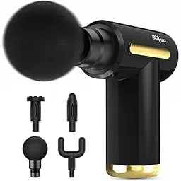 Dr Physio USA Supervolt Nighthawk 1041 Rechargeable Handheld Percussion Gun Massager Machine for Deep Tissue Muscle Massage Body Relaxation Pain Relief Muscle Relaxation of Neck, Shoulder, Back, Foot-picture-12