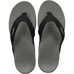 dr. scholl's Scholl Men's Ortho Chapal Black Hawaii Thong Sandals - 9 UK/India (43 EU)(8716102)-picture-37