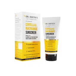 DR. SHETHS Centella & Niacinamide SPF50 Sunscreen for Oil & Acne Control - 50g-picture-11