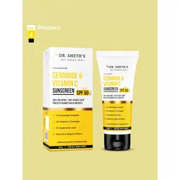DR. SHETHS Ceramide & Vitamin C Sunscreen SPF 50+ PA+++ - 30g-picture-28