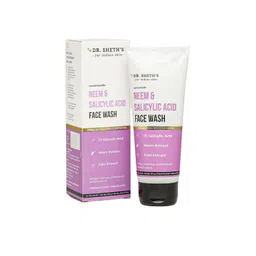 DR. SHETHS Neem & Salicylic Acid Face Wash for Acne & Excess Oil - 100g-picture-38