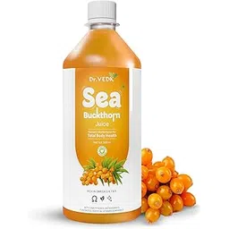 Dr Vedic Himalayan Sea Buckthorn Juice 500ml | Cold-Pressed Pulp Concentrate | Rich in Natural Vitamin C, Omega 3-6-7-9 & Antioxidants | Supports Immunity, Skin Radiance & Gut Health | Herbal Superfruit Supplement-picture-11