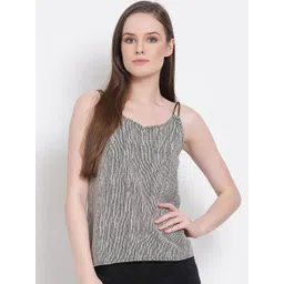 DRAAX Fashions Animal Printed Shoulder Straps A-Line Top-picture-11