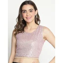 DRAAX Fashions Embellished Crop Top-picture-15