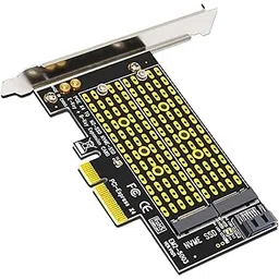 Dracaena Dual M.2 SSD to PCI-Express 3.0 X4 Adapter Expansion Card for PCIe NVMe SATA M2 NGFF SSD 2230 2242 2260 2280-image-11