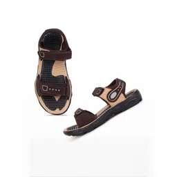 DRACKFOOT Boys Brown Comfort Sandals-picture-12