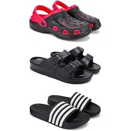 drackfoot Lightweight Classic Clogs || Sandals with Slider Adjustable Back Strap for Men-Combo(3)-3017-3115-3024-picture-38