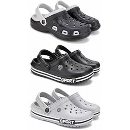 drackfoot Lightweight Classic Clogs || Sandals with Slider for Men-Combo(3)-3018-3014-3015-picture-32
